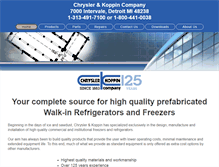 Tablet Screenshot of chryslerkoppin.com